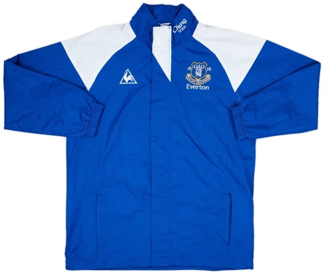 2009-10 Everton Le Coq Sportif Rain Jacket - 10/10 - (L)