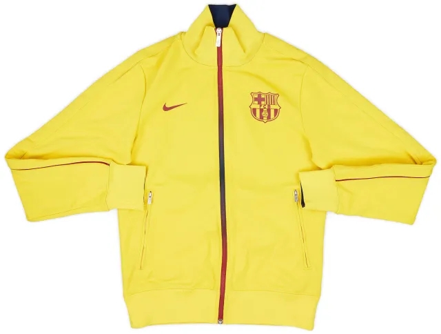 2013-14 Barcelona Nike N98 Track Jacket - 9/10 - (S)