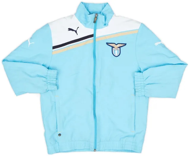 2011-12 Lazio Puma Track Jacket - 6/10 - (S.Boys)