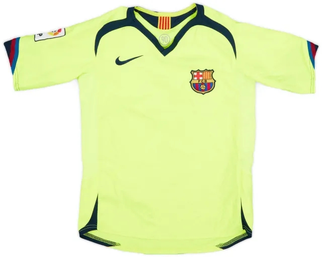 Nike 2005-06 Barcelona Away Shirt - 6/10 - (S.Boys)