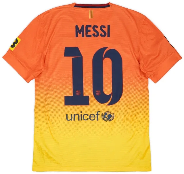Nike 2012-13 Barcelona Away Shirt Messi #10 - 9/10 - (S)