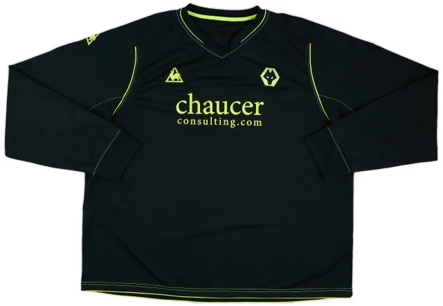 LeCoqSportif 2008-09 Wolves Away L/S Shirt - 8/10 - (3XL)