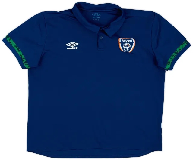 2020-21 Ireland Umbro Polo Shirt - 7/10 - (XL)