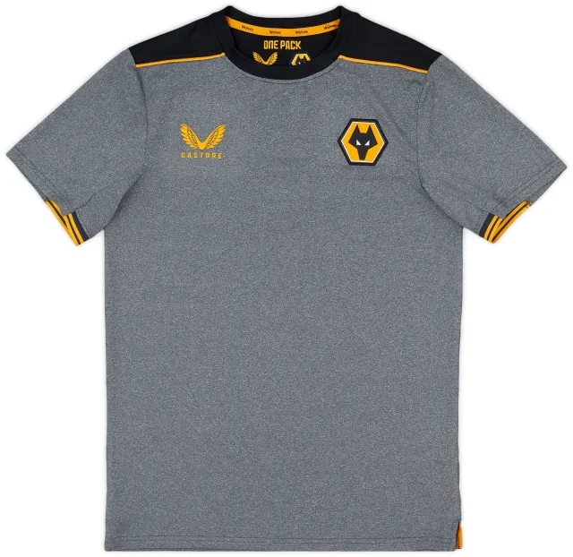 2021-22 Wolves Castore Training Shirt - 9/10 - (XS)