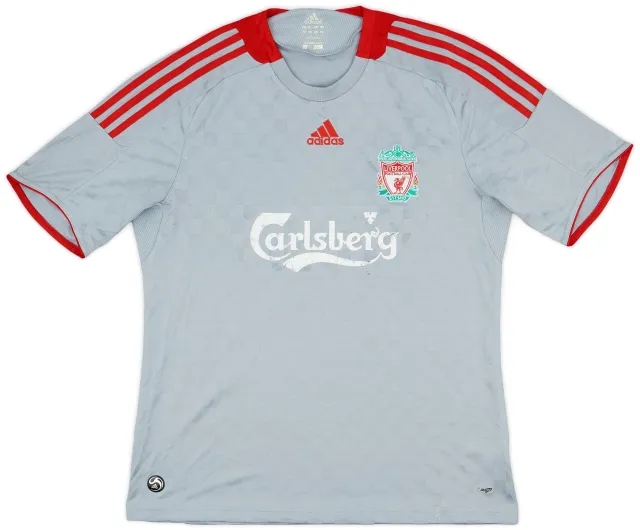 adidas 2008-09 Liverpool Away Shirt - 4/10 - (L)