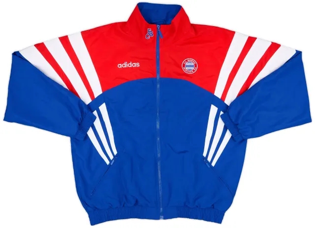 1995-96 Bayern Munich adidas Track Jacket - 9/10 - (L)