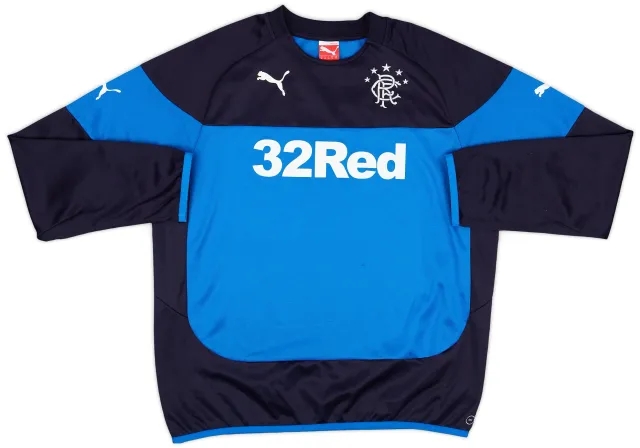 2014-15 Rangers Puma Sweat Top - 8/10 - (XL)