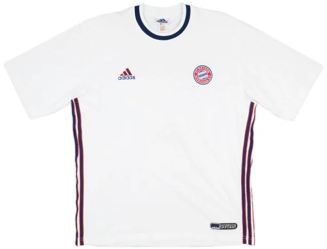 1999-00 Bayern Munich adidas Cotton Tee - 6/10 - (XL)