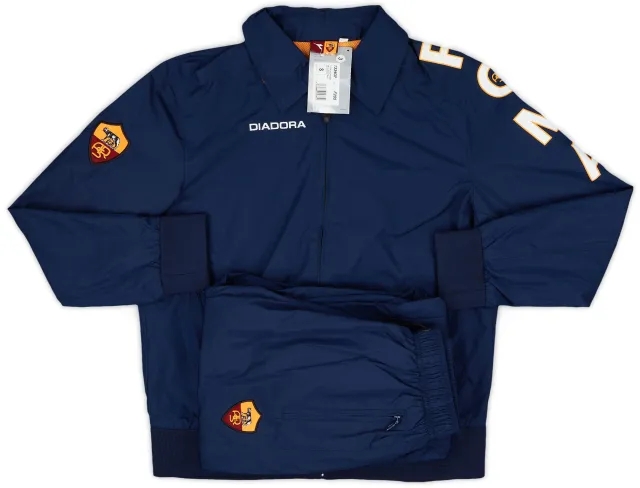 2005-06 Roma Diadora Tracksuit (S)