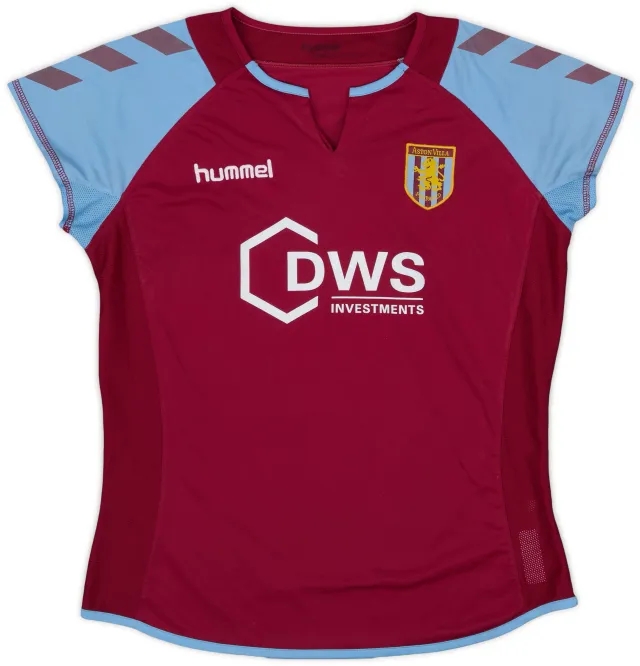 Hummel 2004-05 Aston Villa Home Shirt - 8/10 - (Women's L)