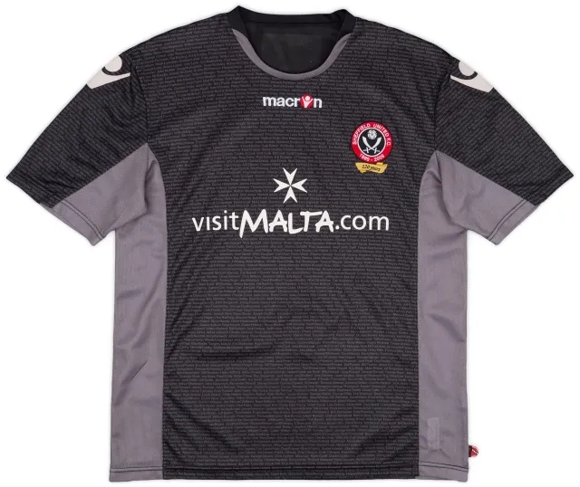 Macron 2009-10 Sheffield United '120 Years' Anniversary Shirt - 8/10 - (XL)