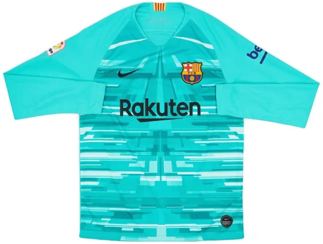 Nike 2019-20 Barcelona GK Shirt - 8/10 - (M)