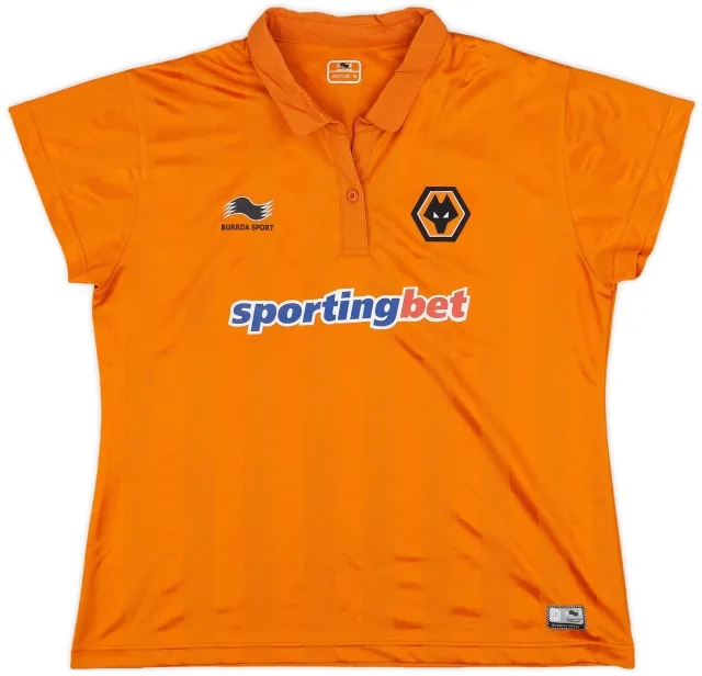 Burrda 2012-13 Wolves Home Shirt - 7/10 - (Women's XL)