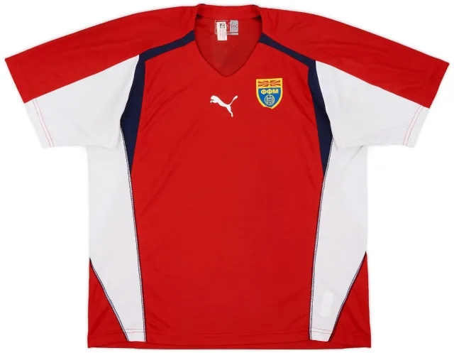 Puma 2004-05 North Macedonia Home Shirt - 5/10 - (XXL)