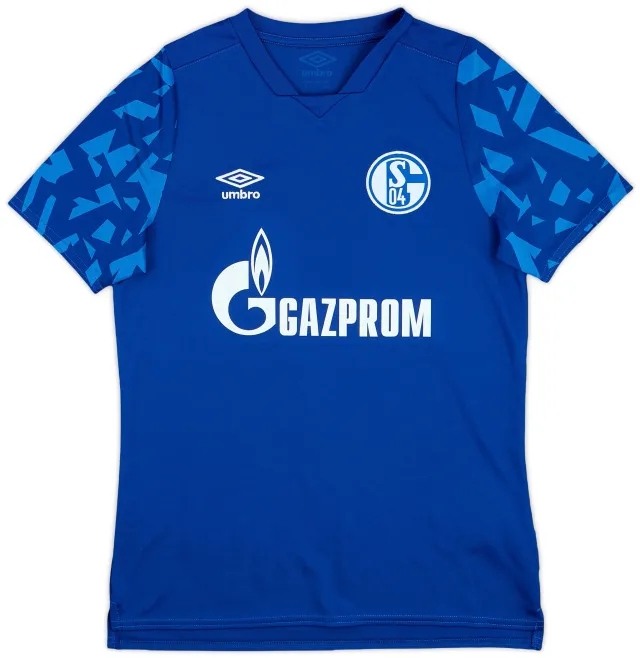 adidas 2019-20 Schalke Home Shirt - 9/10 - (L.Boys)