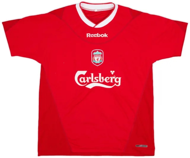 Reebok 2002-04 Liverpool Home Shirt - 7/10 - (Women's L)