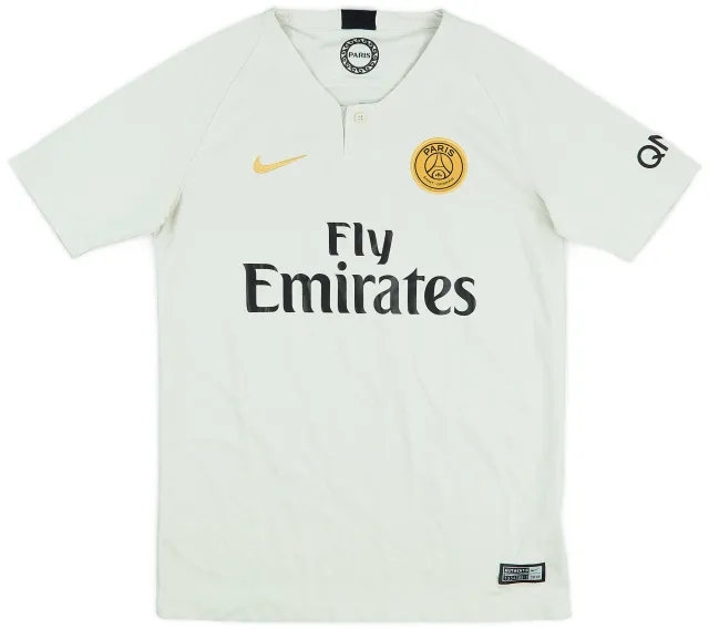 Nike 2018-19 Paris Saint-Germain Away Shirt - 8/10 - (L.Boys)