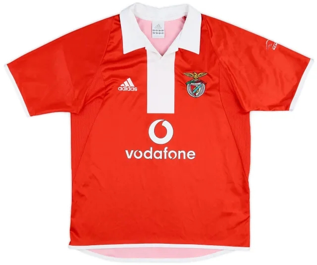 adidas 2004-05 Benfica Centenary Home Shirt - 7/10 - (XL.Boys)