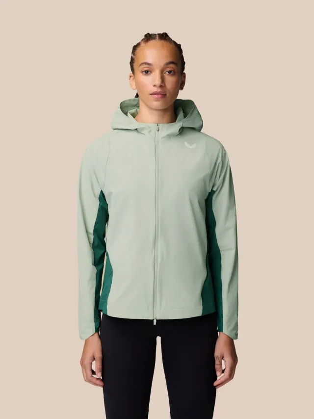 Castore Apex Training Wind Jacket - Sage