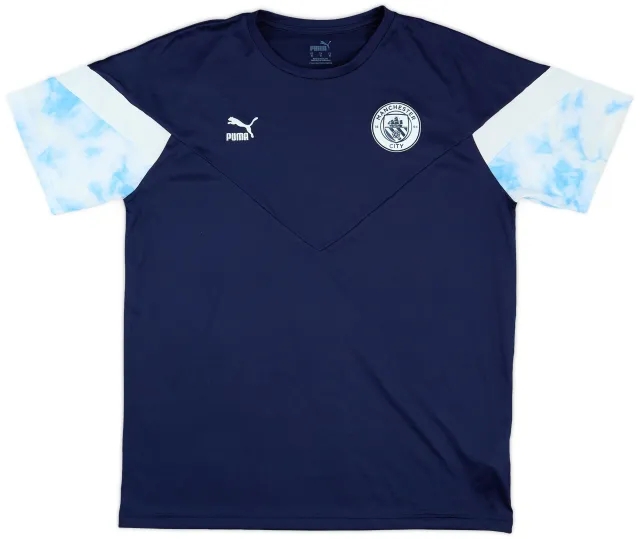 2021-22 Manchester City Puma Training Shirt - 9/10 - (M)