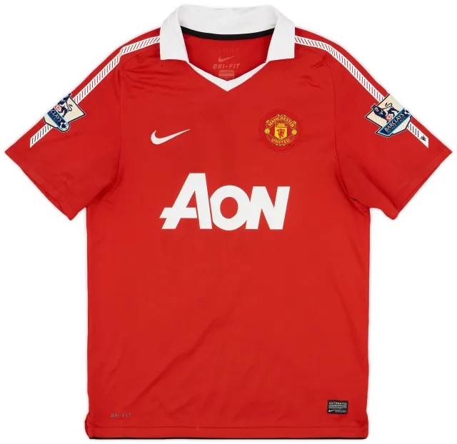 Nike 2010-11 Manchester United Home Shirt - 5/10 - (M)