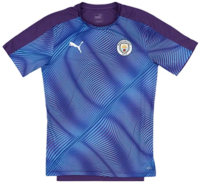2019-20 Manchester City Puma Training Shirt - 8/10 - (M)