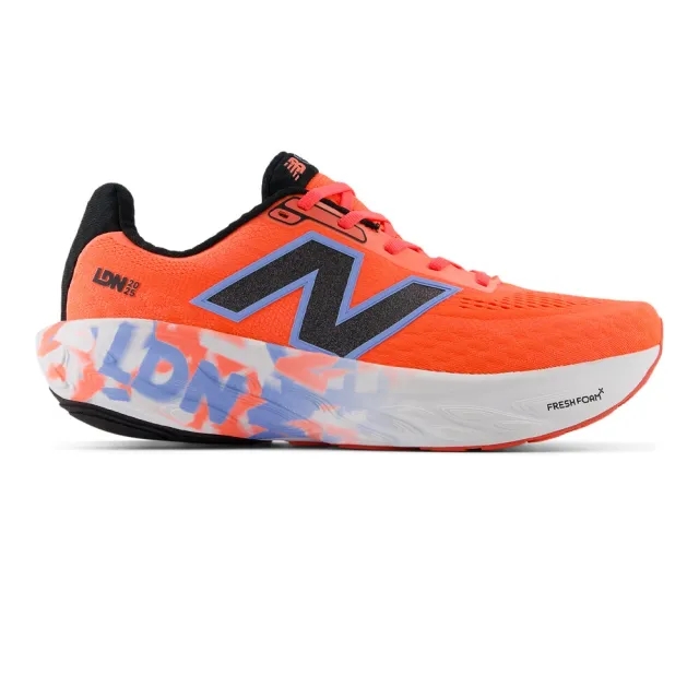 New Balance Men's TCS London Marathon Fresh Foam X 1080 v14 in Red/White/Black Synthetic