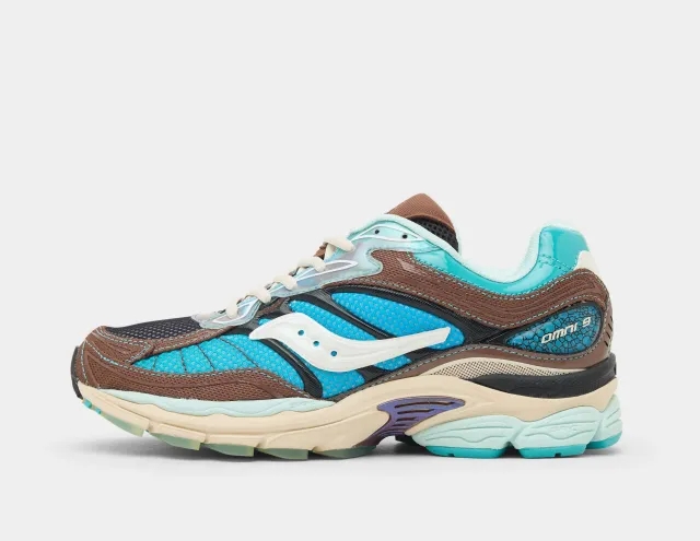 Saucony x Footpatrol ProGrid Omni 9 - Blue, Blue
