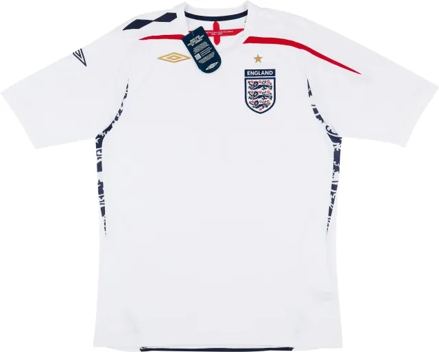 Umbro 2007-09 England Home Shirt (L)