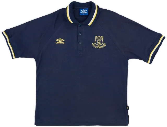 1998-99 Everton Umbro Polo Shirt - 9/10 - (L)