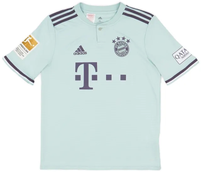 adidas 2018-19 Bayern Munich Away Shirt - 7/10 - (XL.Boys)