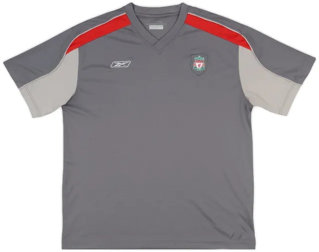 2004-05 Liverpool Reebok Training Shirt - 9/10 - (L)
