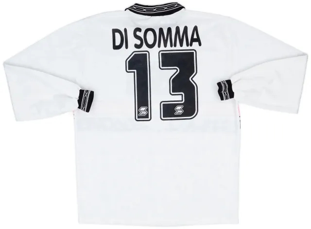 1995-96 Palermo Match Issue Away L/S Shirt Di Somma #13