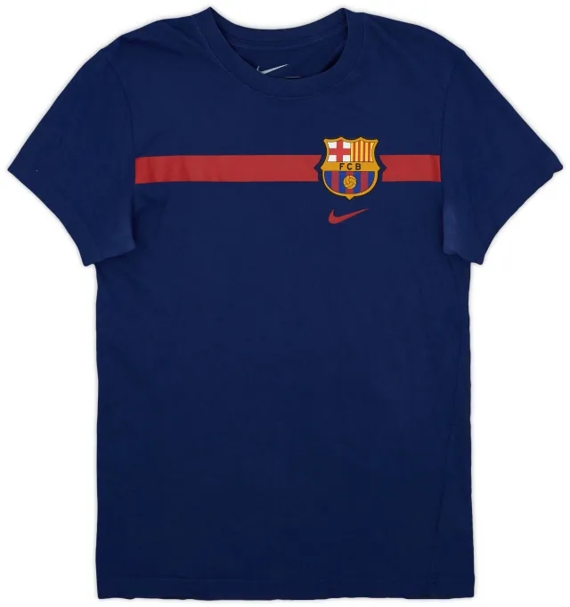2014-15 Barcelona Nike Cotton Tee - 8/10 - (M)