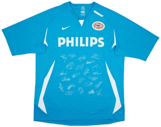 2007-08 PSV Player Issue 'Signed' Nike Training Shirt - 7/10 - (XL)