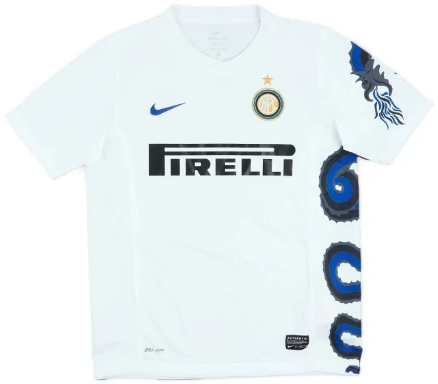 Nike 2010-11 Inter Milan Away Shirt - 9/10 - (L.Boys)