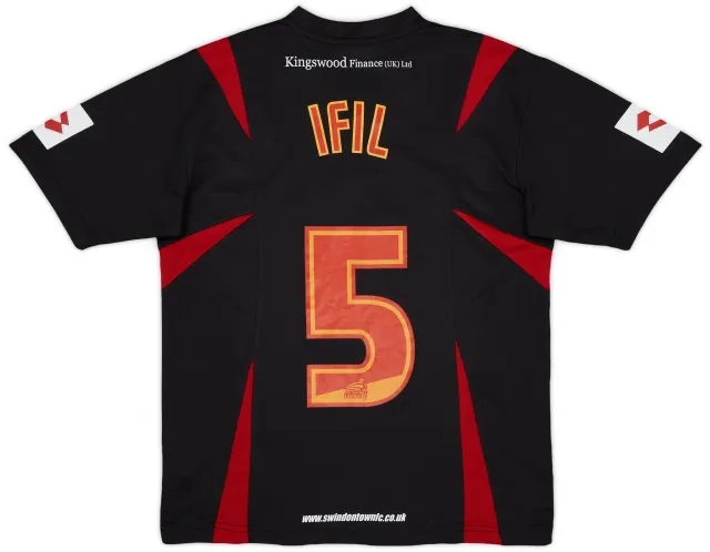 Lotto 2007-08 Swindon Third Shirt Ifil #5 - 8/10 - (Y)