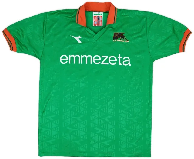 Diadora 1992-93 Venezia Match Issue Third Shirt #165