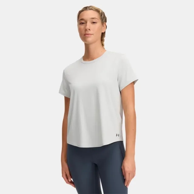 Women's  Under Armour  Vanish Elite Vent Short Sleeve Hydro Green / Iridescent XS
