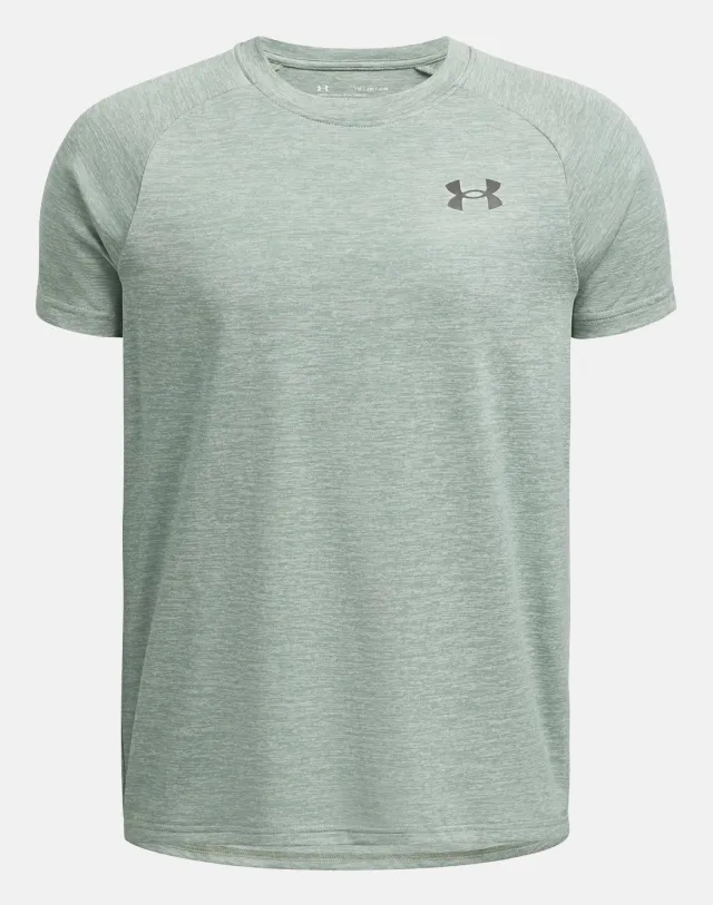 Under Armour  Tech™ 2.0 Boys' Short Sleeve Silica Green / Black YXS (48 - 50 in)