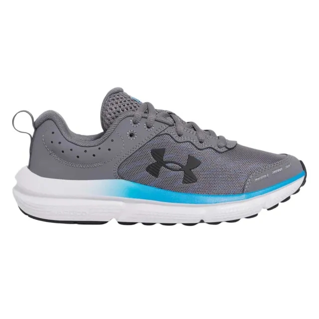 Boys' Grade School  Under Armour  Assert 10 Running Shoes Titan Gray / Electric Blue / Black 6*