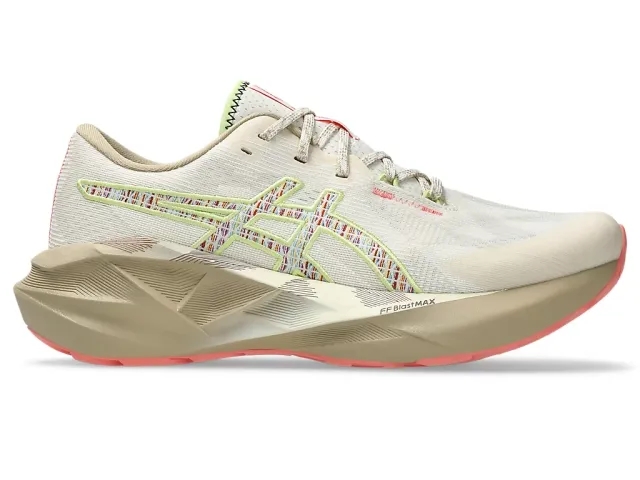 ASICS Novablast 5 TR Neutral Running Shoe Women - Beige, Lemon