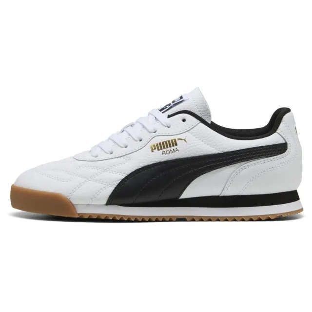 PUMA Roma Anniversario Sneakers, White/Black/Gum