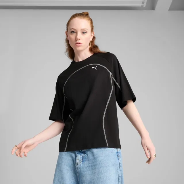 PUMA Dare To Oversized T-Shirt Women, Black