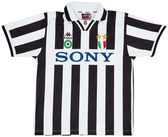 Kappa 1995-97 Juventus Home Shirt - 8/10 - (M)