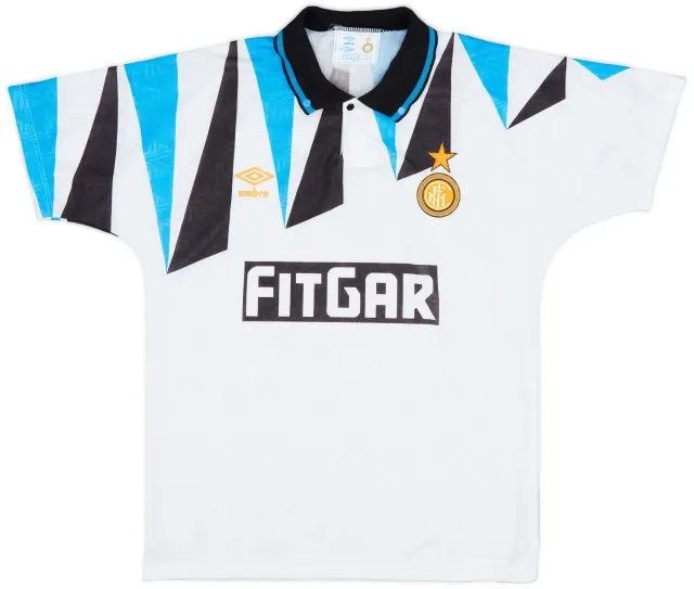 Umbro 1991-92 Inter Milan Away - 8/10 - (M)