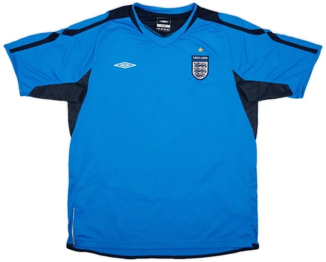 2004-05 England Umbro Training Shirt - 9/10 - (M)
