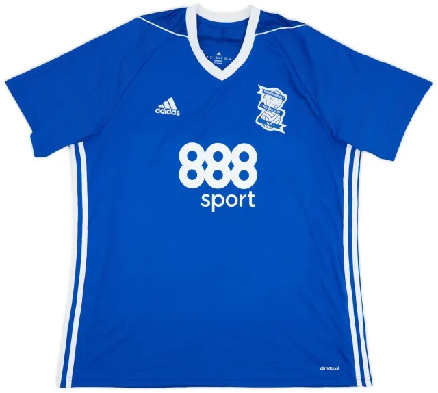 adidas 2017-18 Birmingham Home Shirt - 5/10 - (XL)