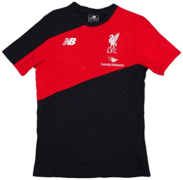2015-16 Liverpool New Balance Leisure Tee - 8/10 - (S)