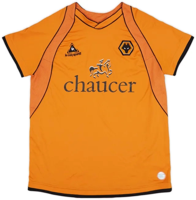 LeCoqSportif 2006-08 Wolves Home Shirt - 8/10 - (Women's M)